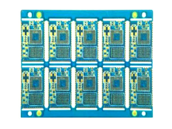 Six-layer impedance + half hole board