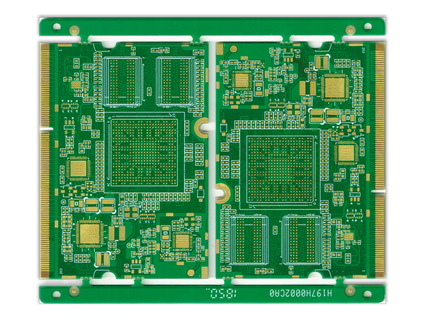 8-layer green gold finger board