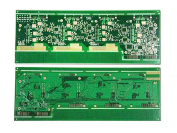 Six-layer ladder groove board